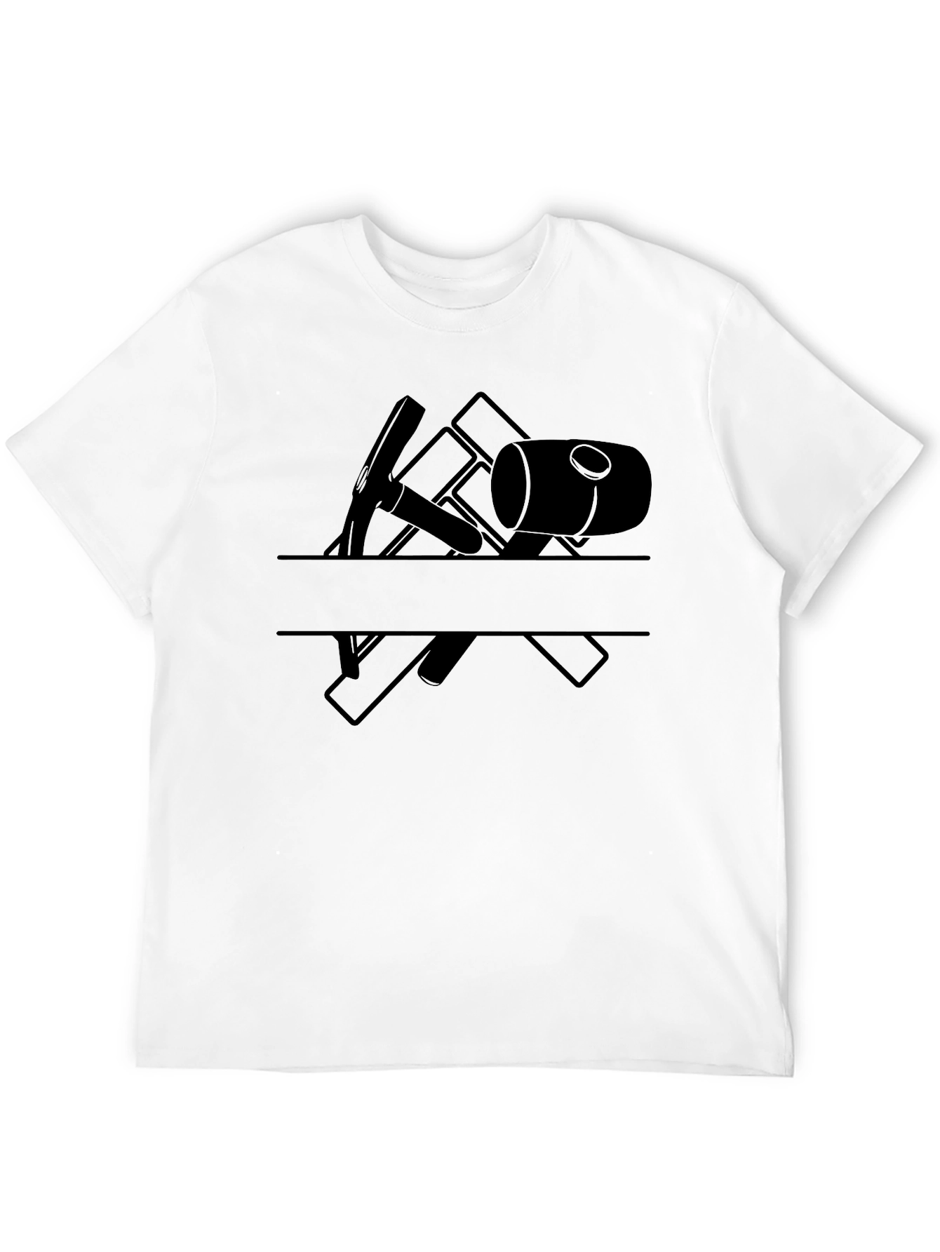 Masonry Graphic T-Shirt - Black