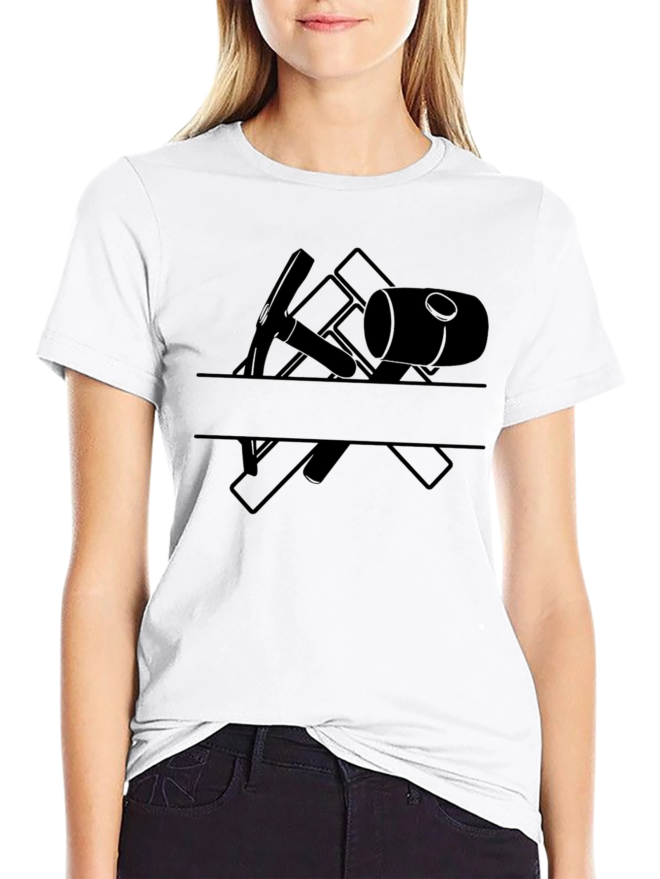 Masonry Graphic T-Shirt - Black