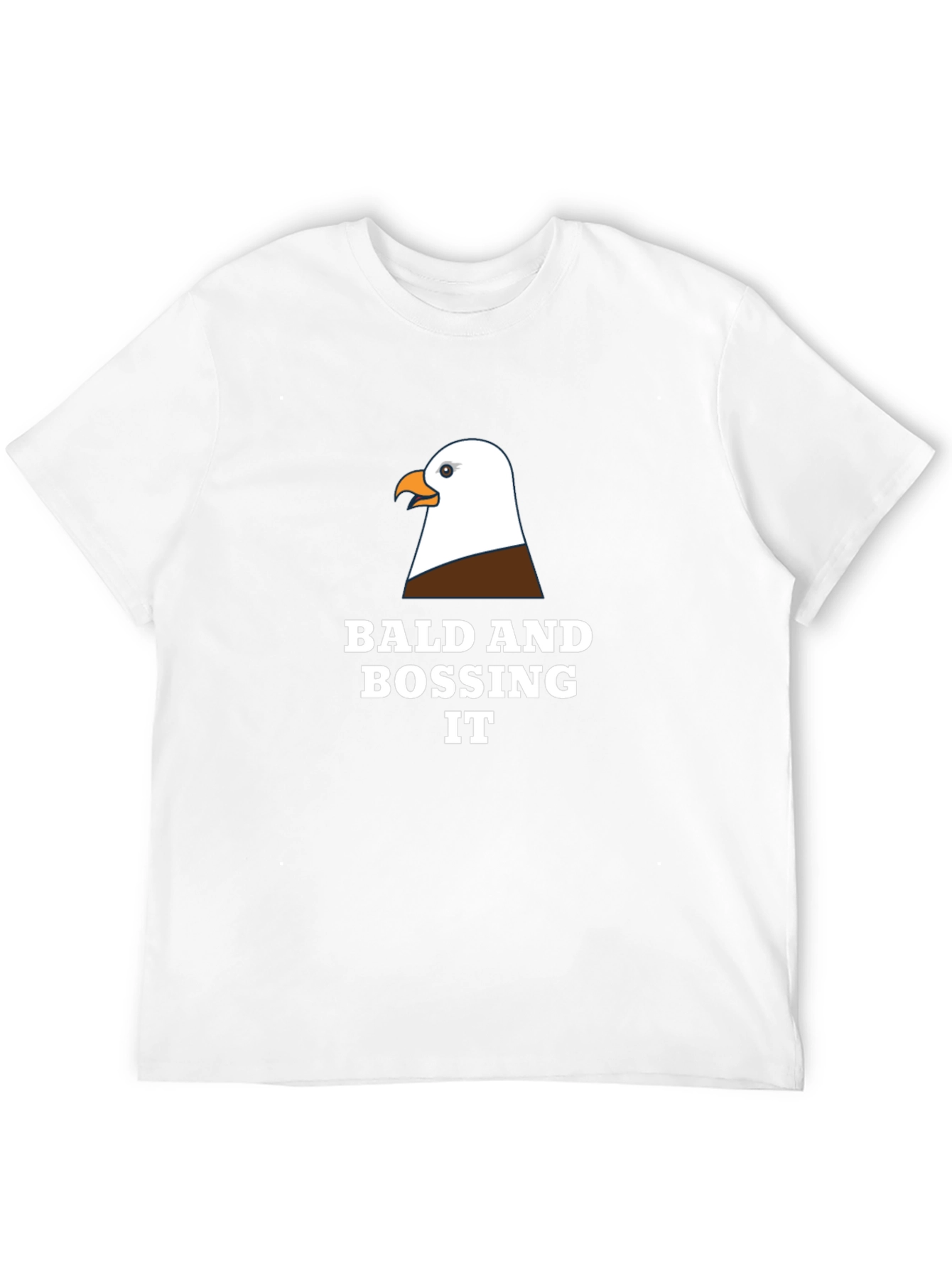 Bald Eagle Boss T-Shirt - Funny Graphic Tee