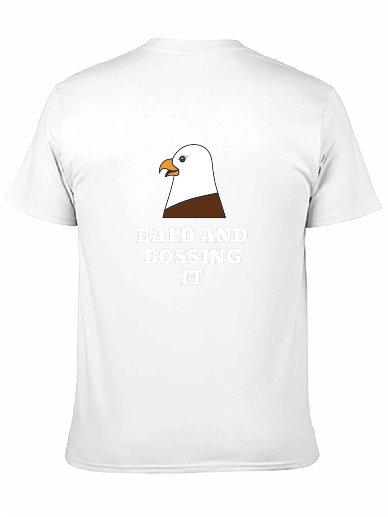Bald Eagle Boss T-Shirt - Funny Graphic Tee
