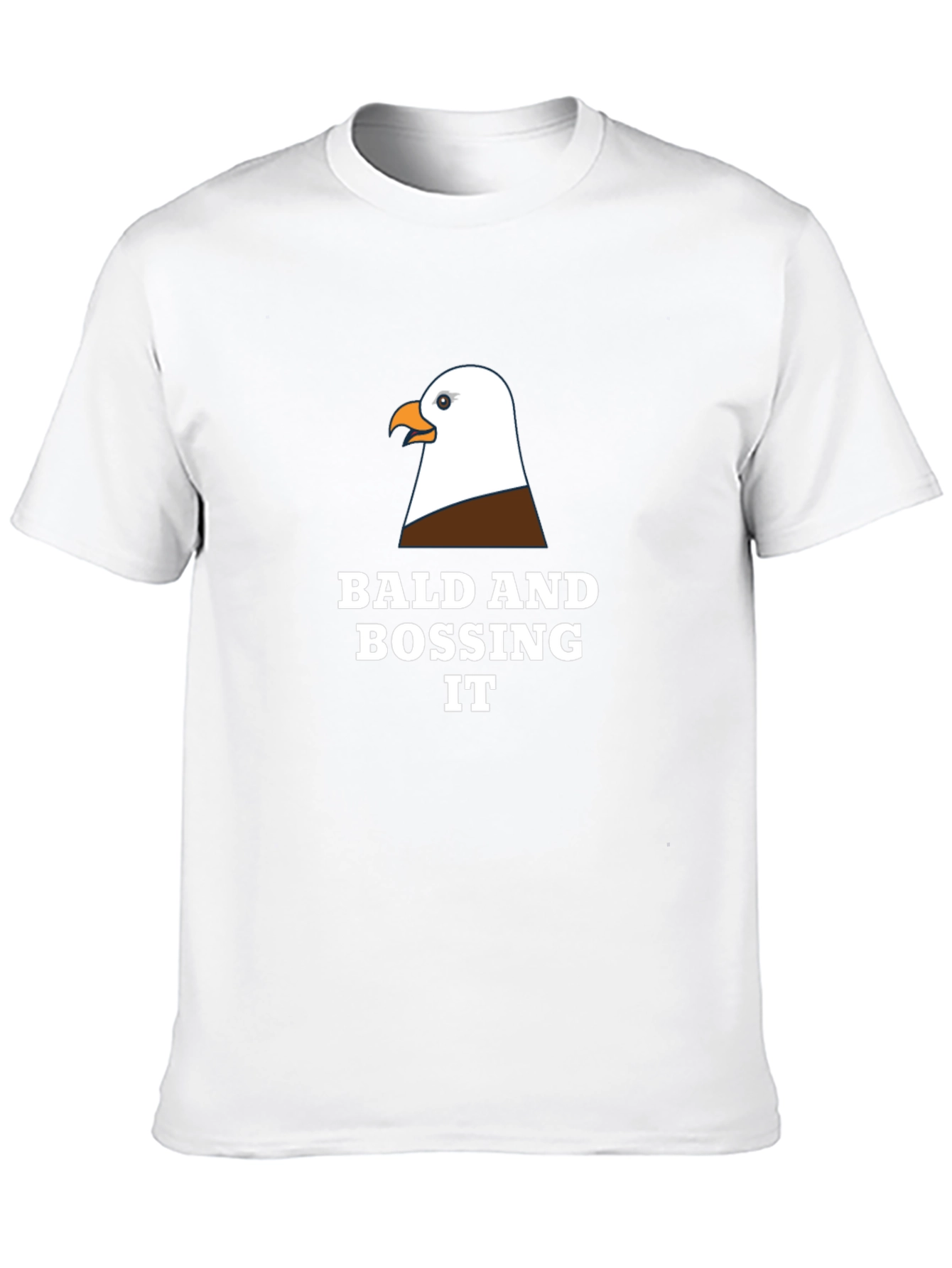 Bald Eagle Boss T-Shirt - Funny Graphic Tee