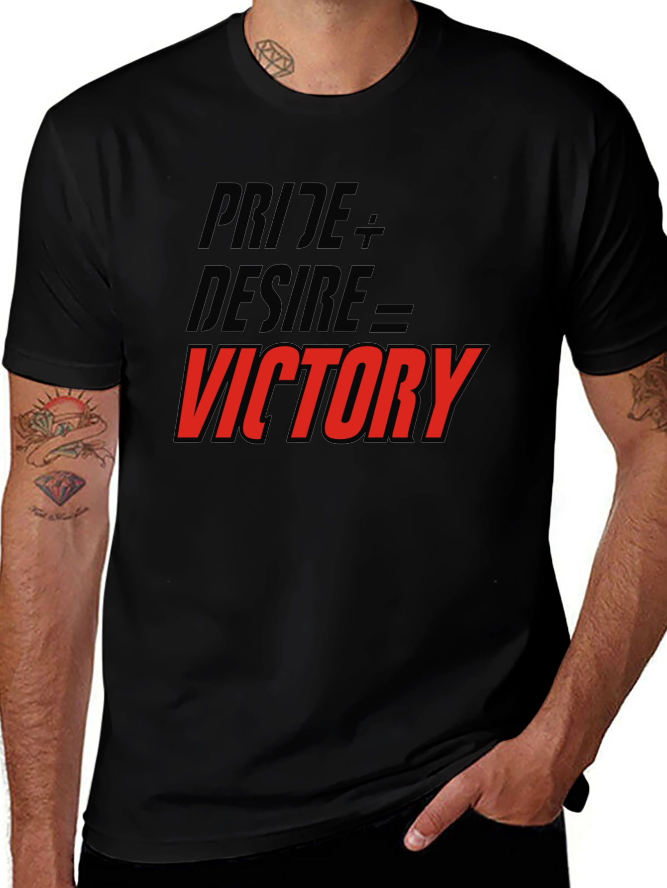 Pride Desire Victory Graphic Tee