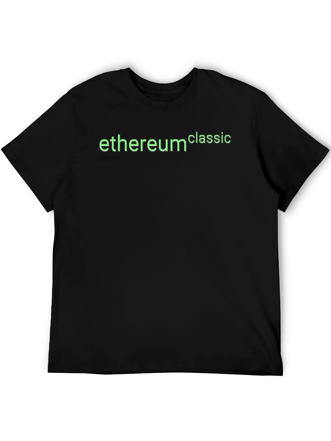 Ethereum Classic Black T-Shirt - Crypto Fashion