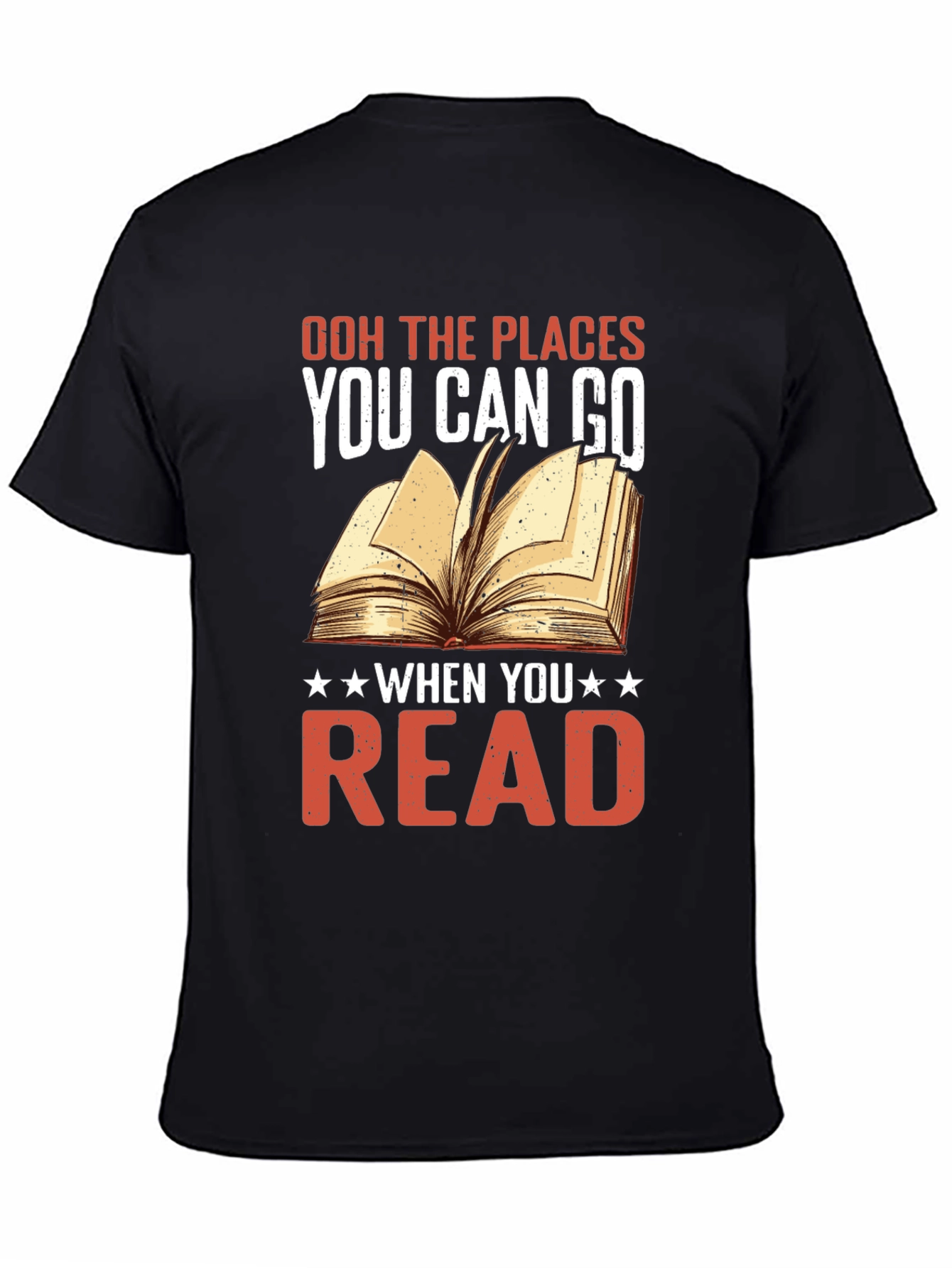 Book Lover T-Shirt - Places You Can Go