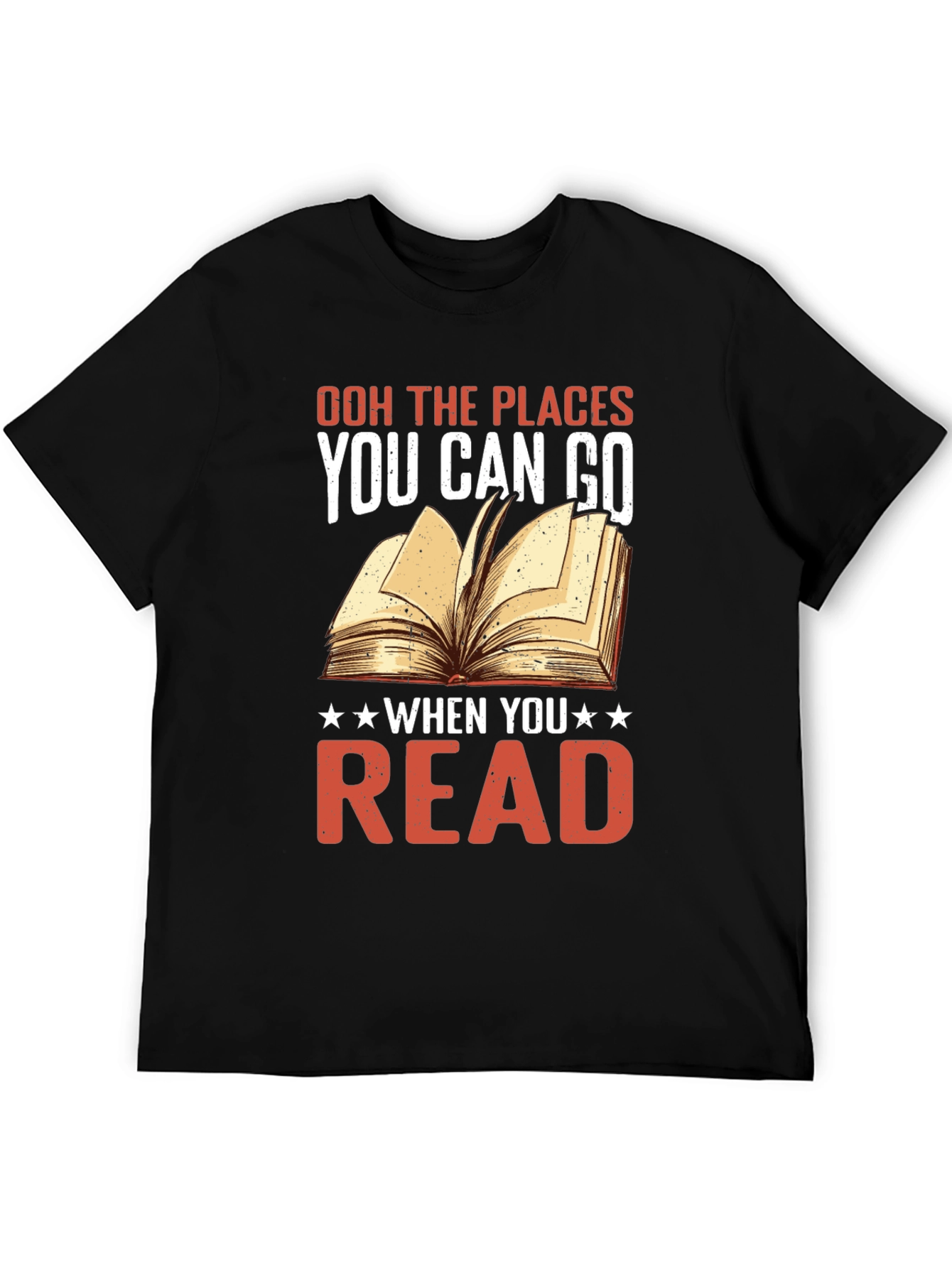Book Lover T-Shirt - Places You Can Go