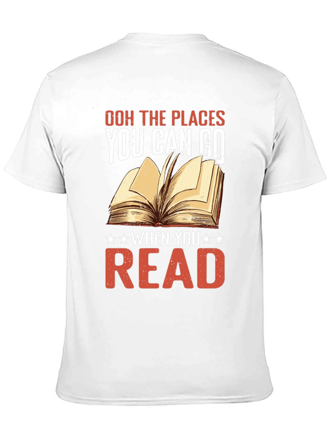 Book Lover T-Shirt - Places You Can Go