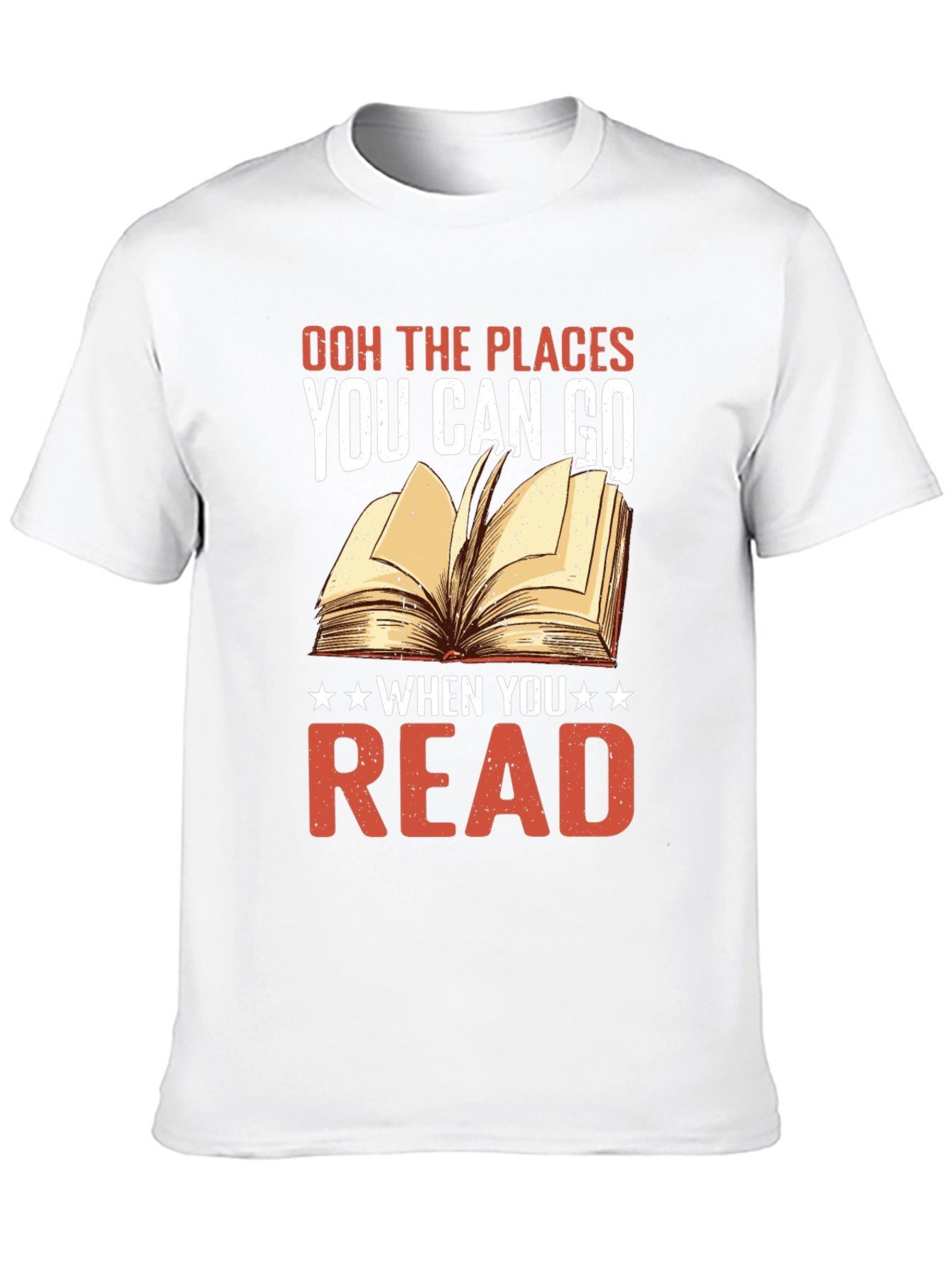 Book Lover T-Shirt - Places You Can Go