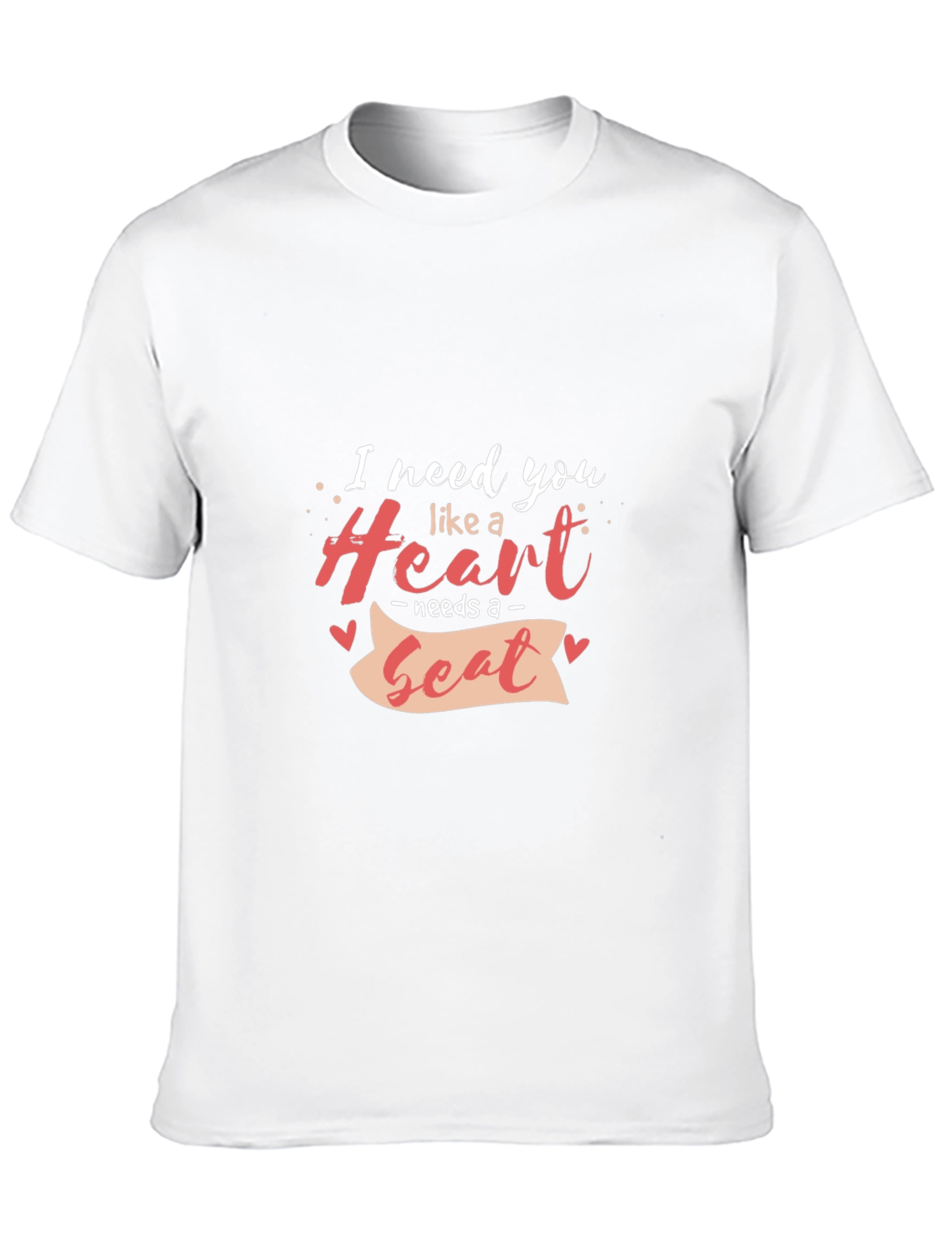 Heart Needs a Beat Black Graphic Tee