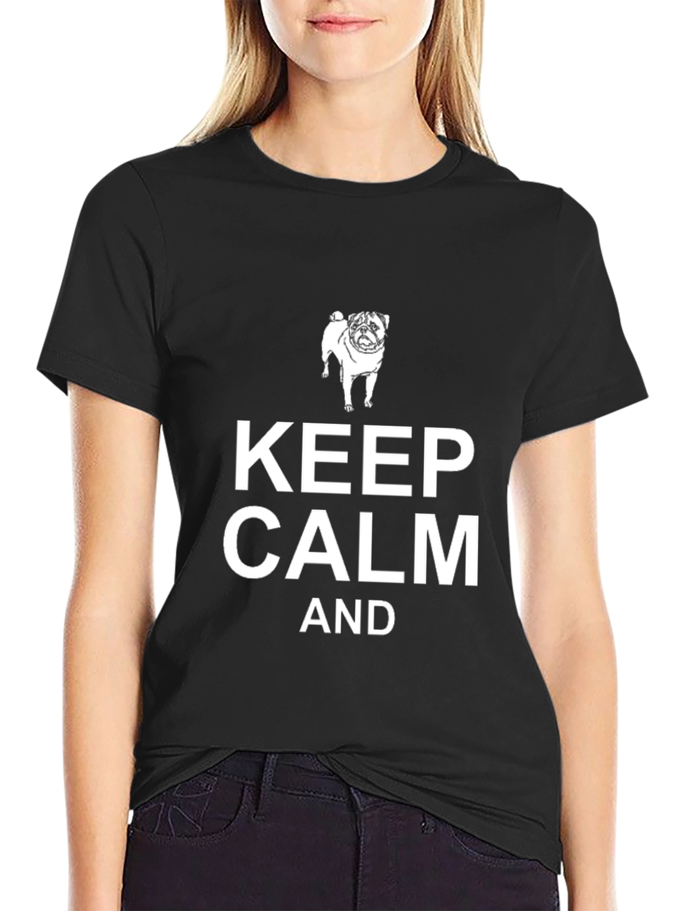 Keep Calm Pug T-Shirt