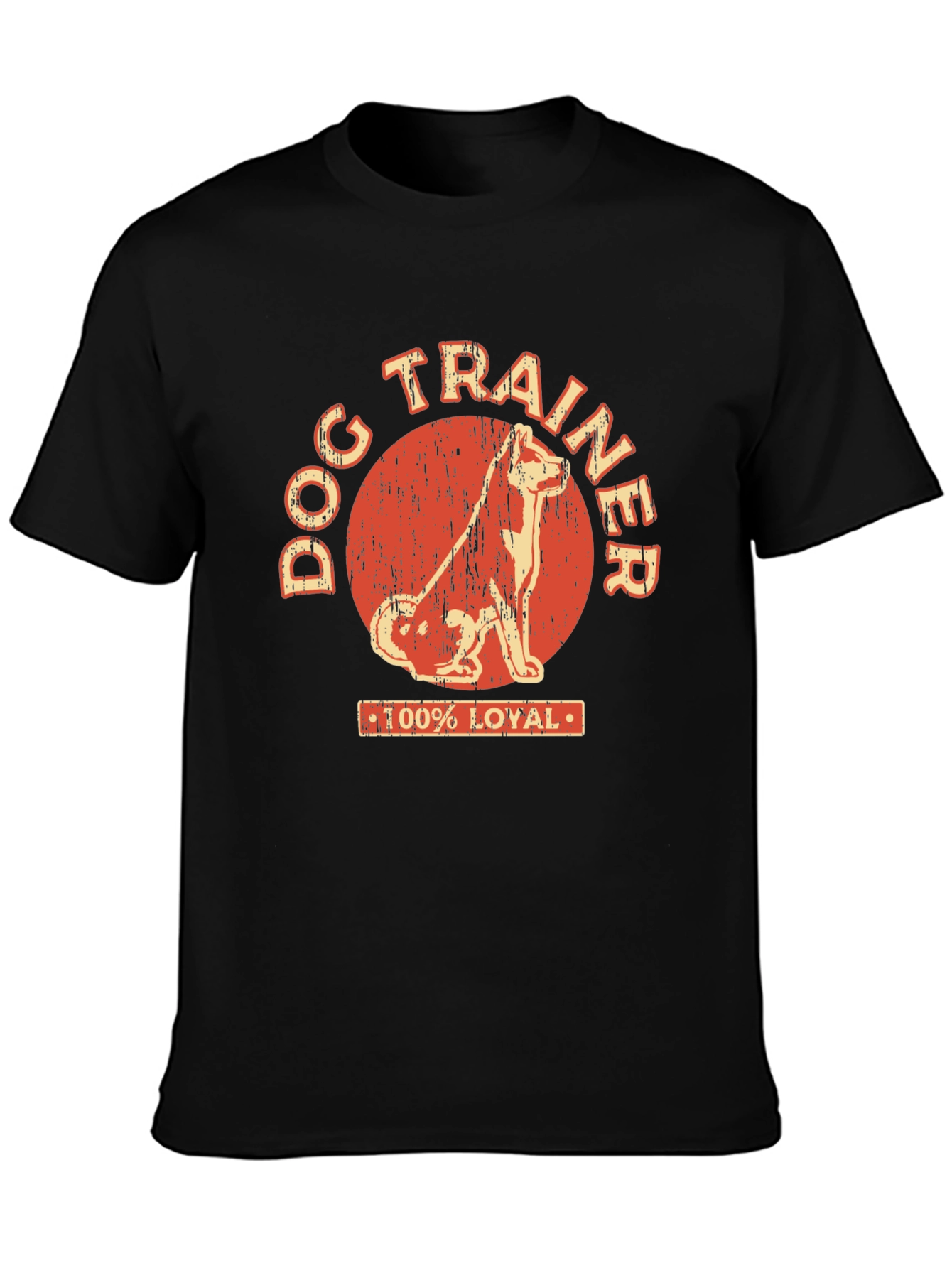 Dog Trainer 100% Loyal Graphic Tee