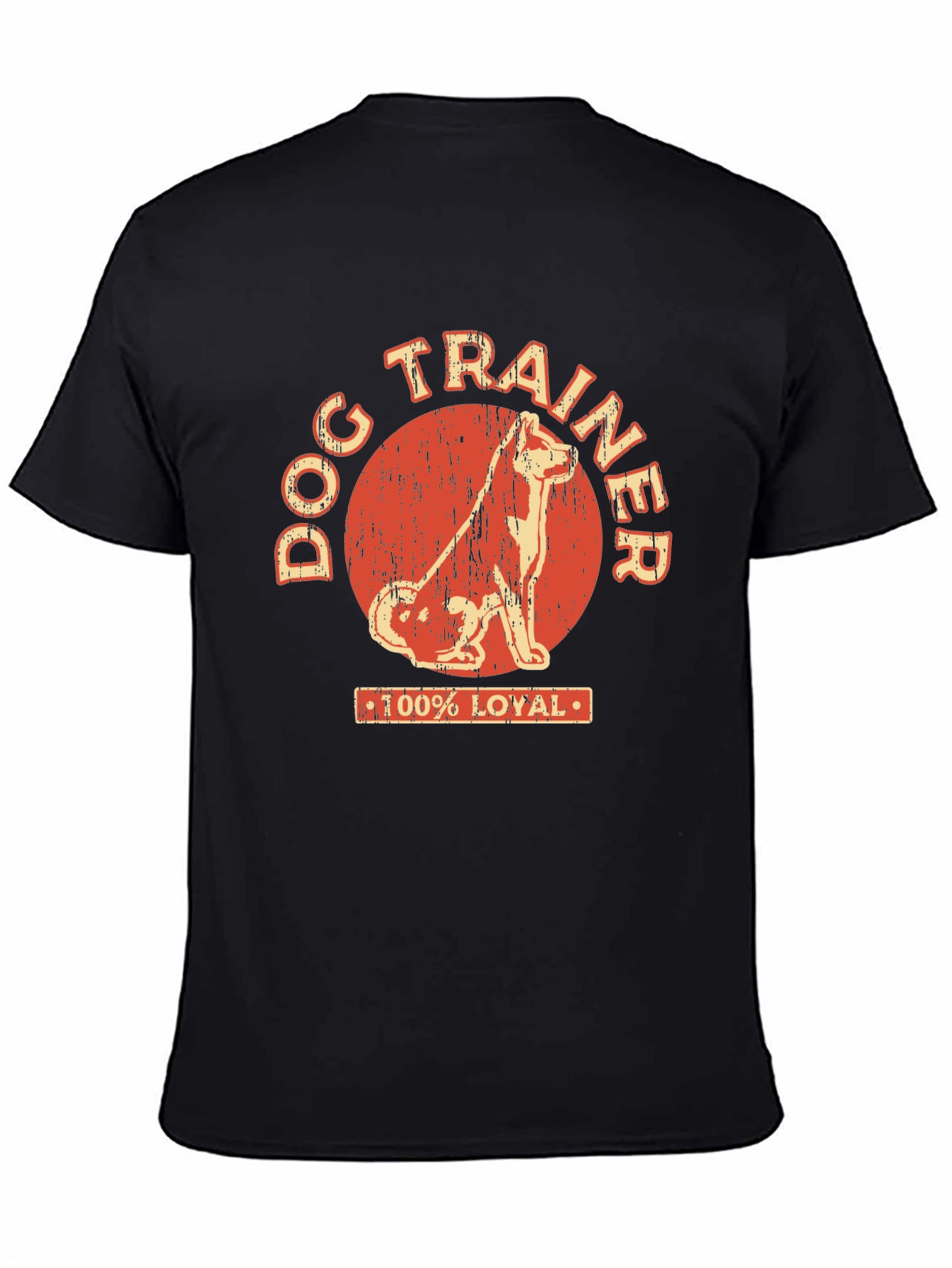Dog Trainer 100% Loyal Graphic Tee
