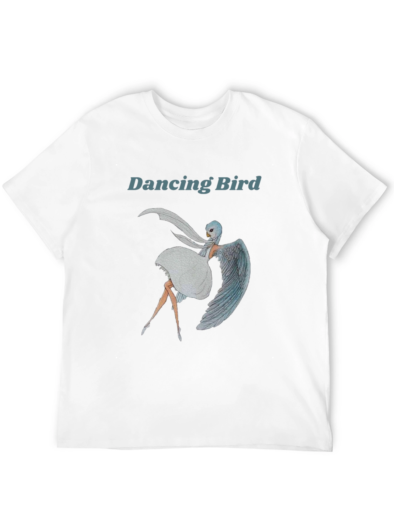 Dancing Bird Graphic Tee - Unique Design