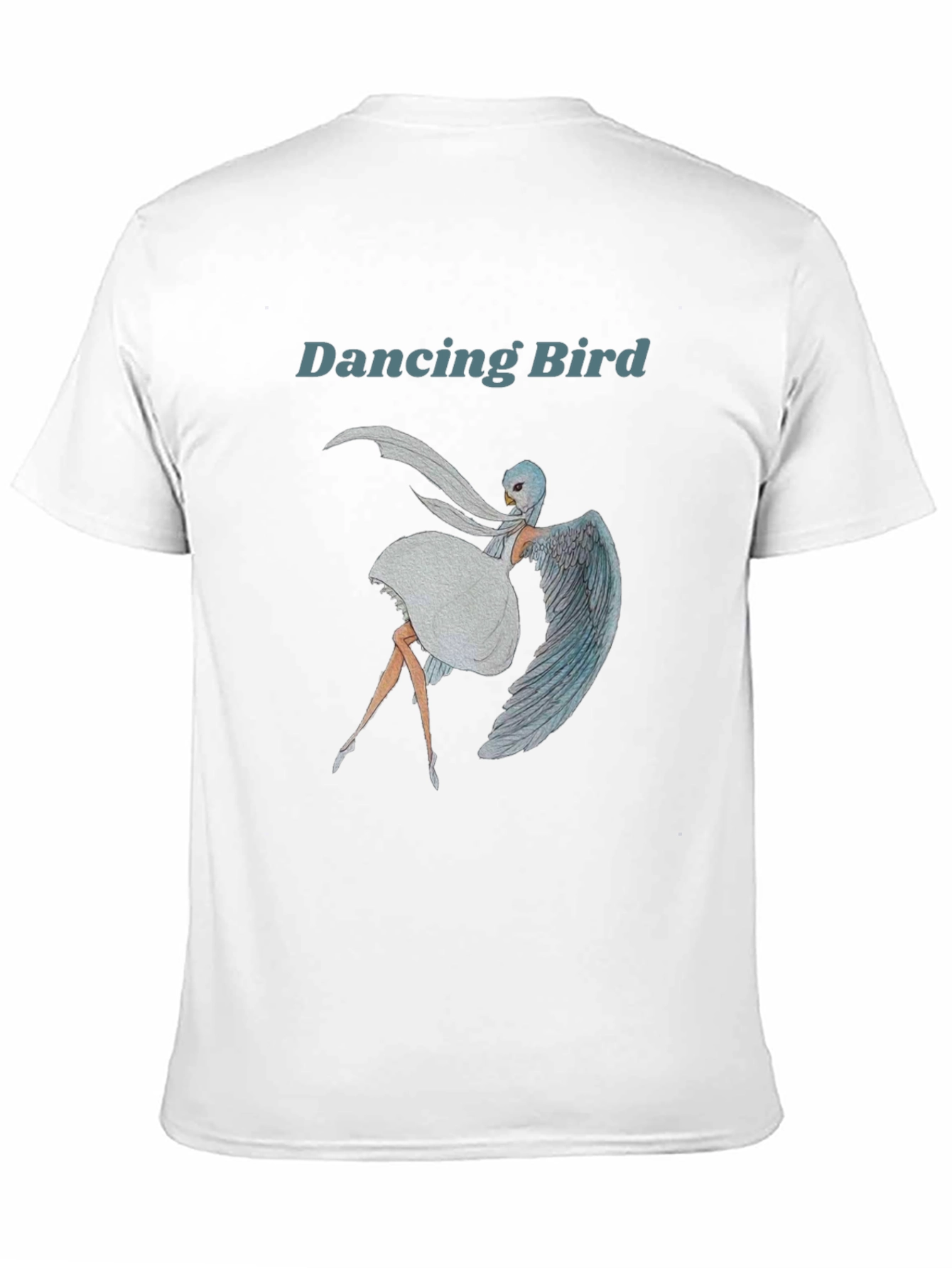 Dancing Bird Graphic Tee - Unique Design