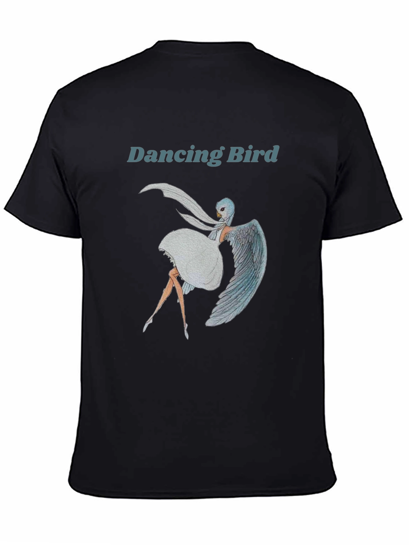 Dancing Bird Graphic Tee - Unique Design