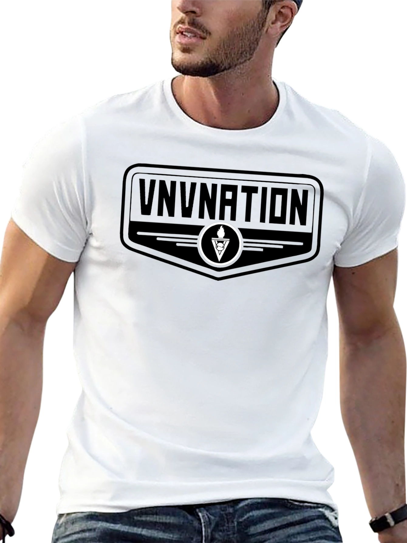 VNVNation Graphic Black T-Shirt