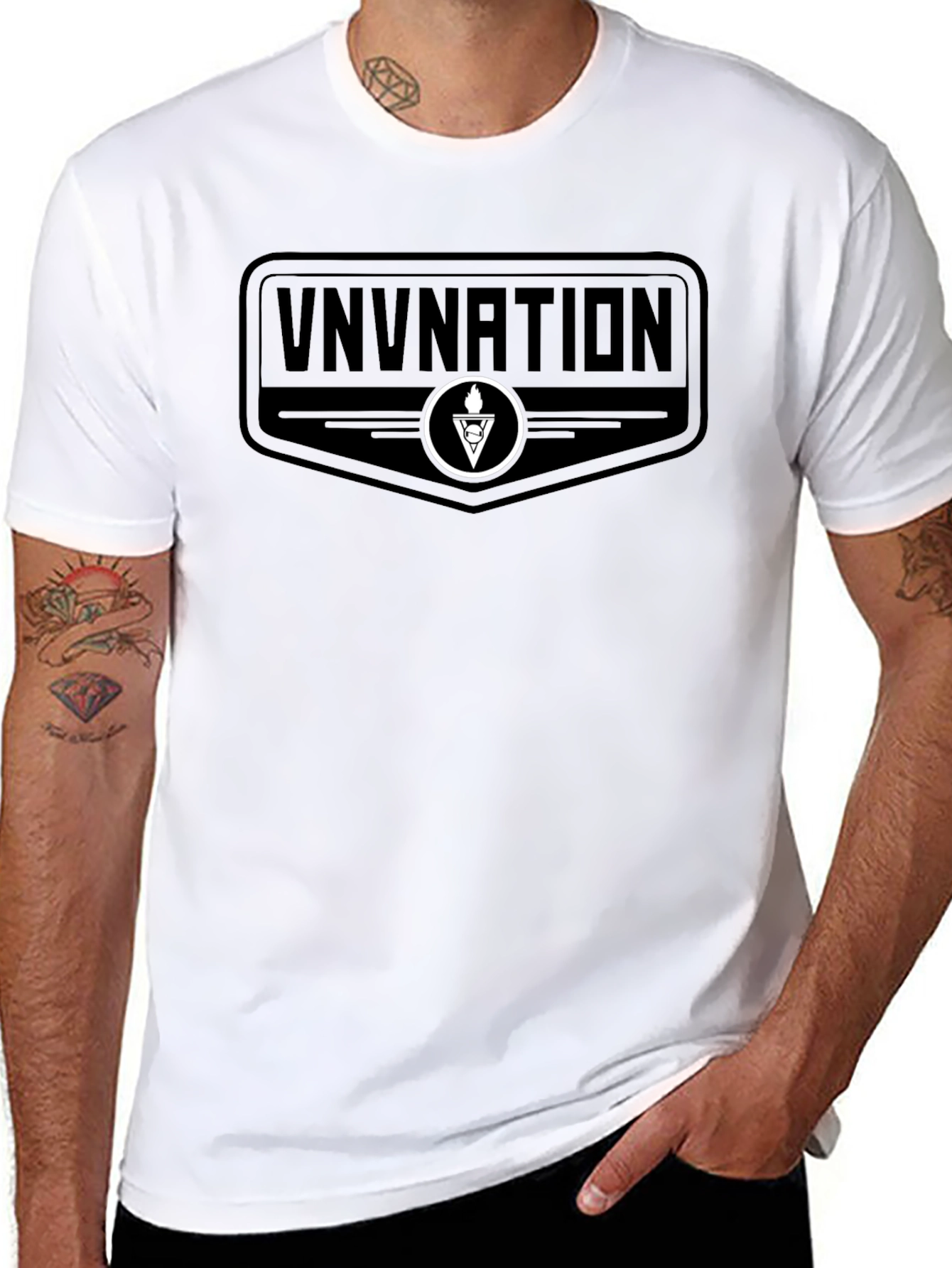 VNVNation Graphic Black T-Shirt