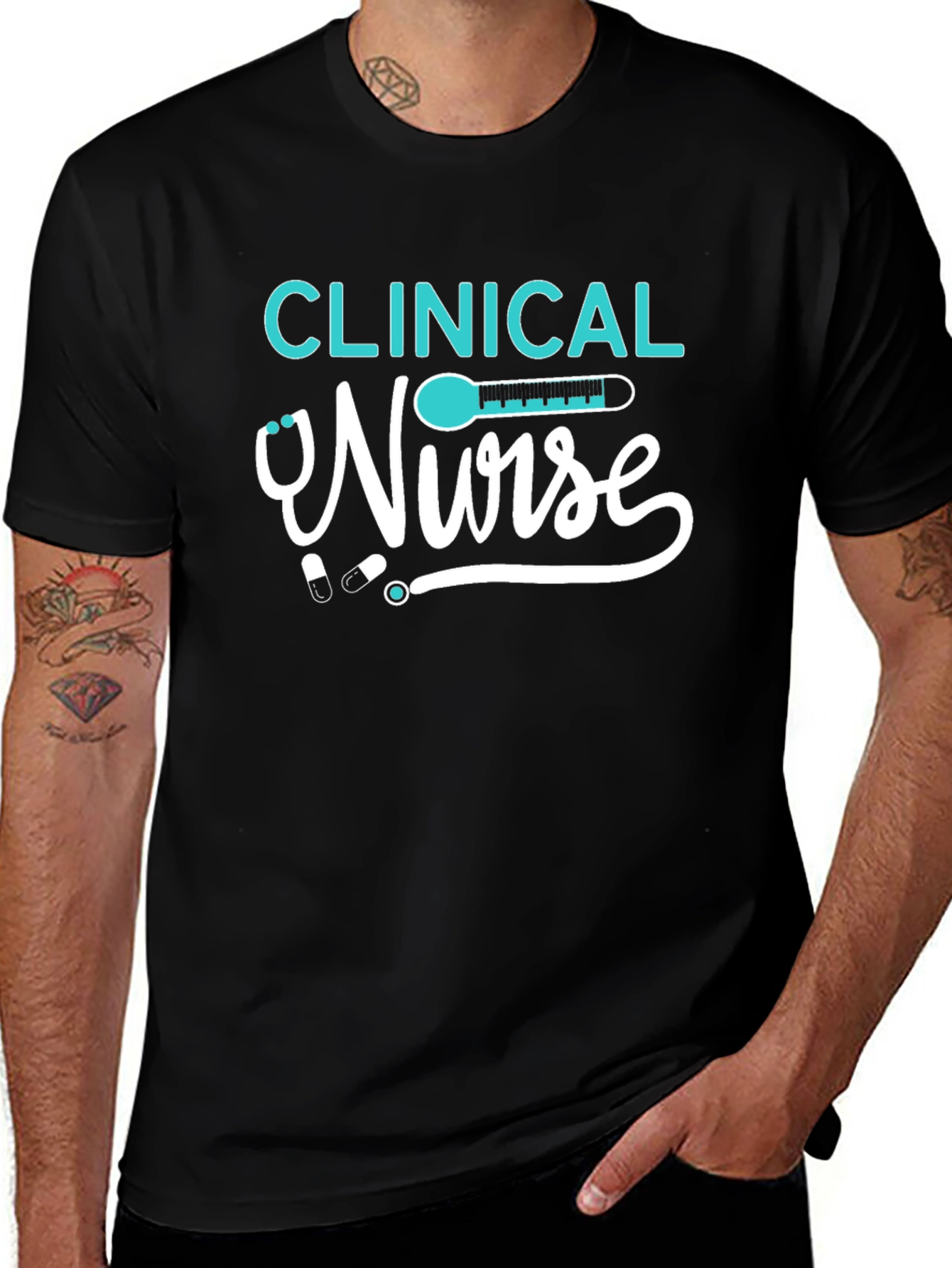 Clinical Nurse Graphic T-Shirt