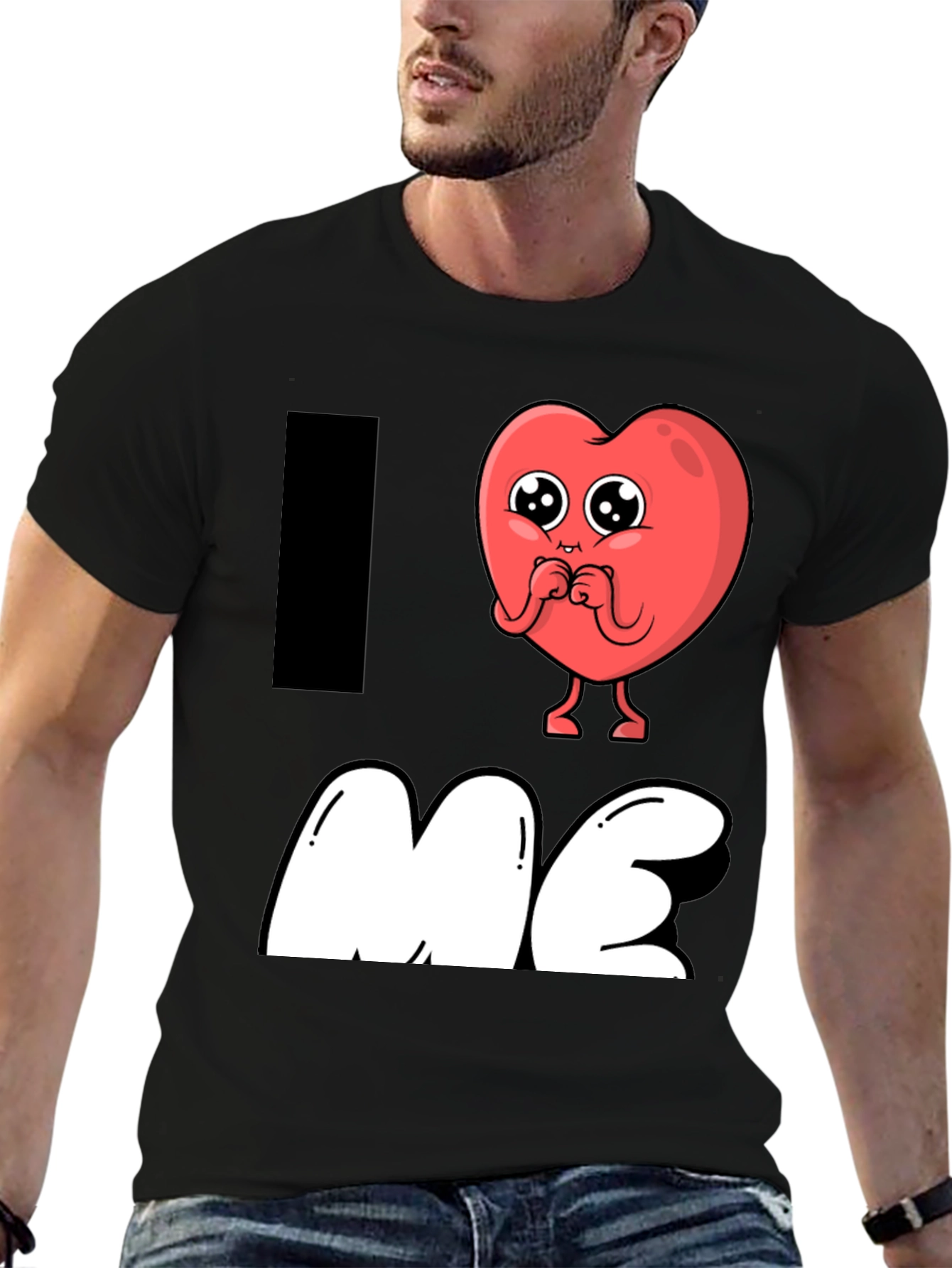 I Heart ME T-Shirt - Cute Cartoon Design