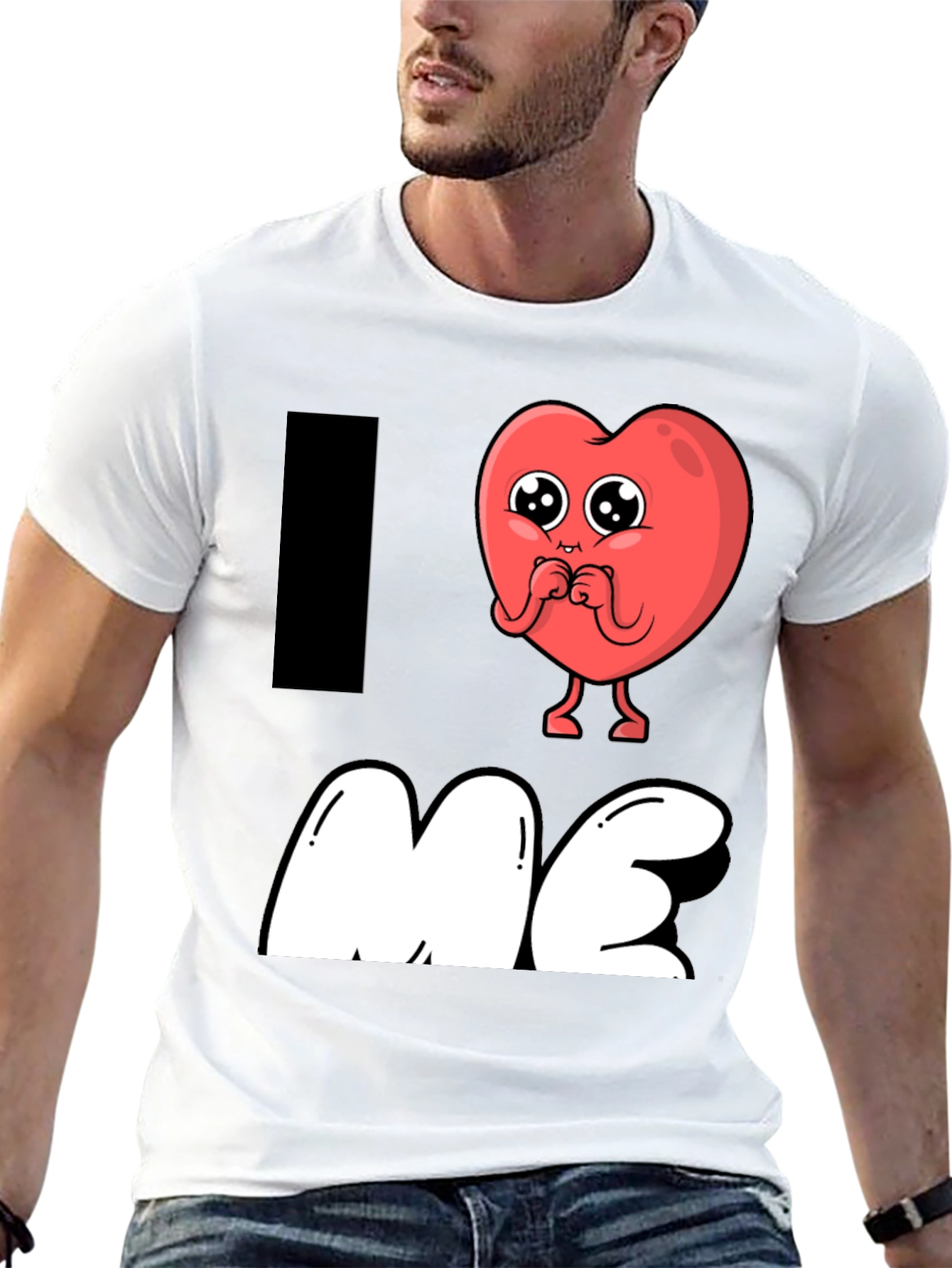 I Heart ME T-Shirt - Cute Cartoon Design
