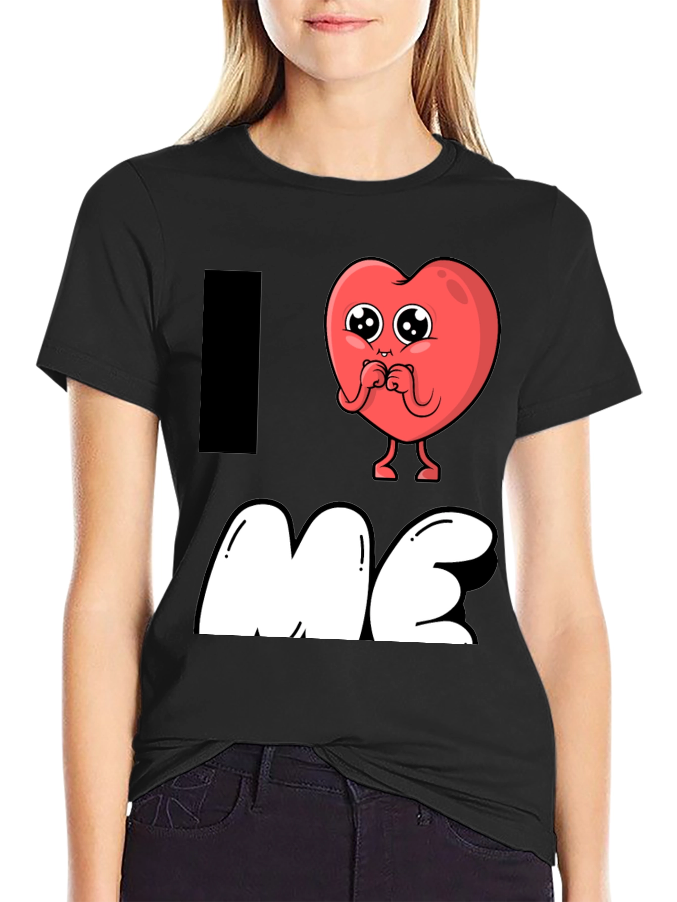I Heart ME T-Shirt - Cute Cartoon Design