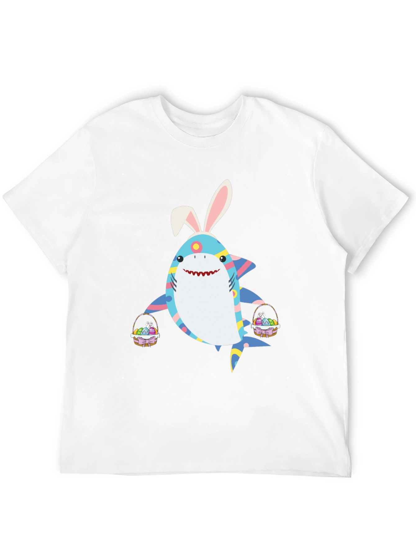 Easter Shark T-Shirt - Fun Holiday Tee