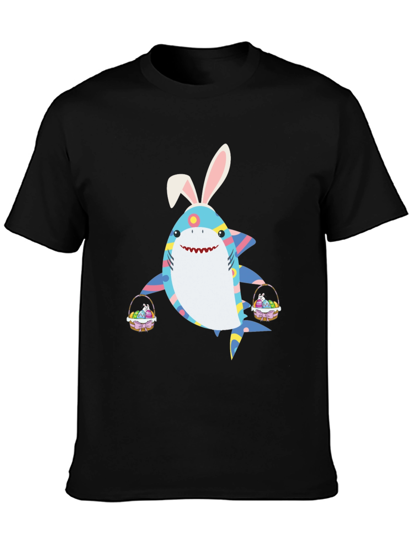 Easter Shark T-Shirt - Fun Holiday Tee