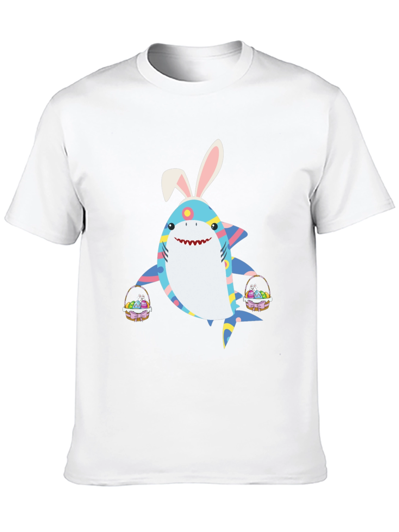 Easter Shark T-Shirt - Fun Holiday Tee