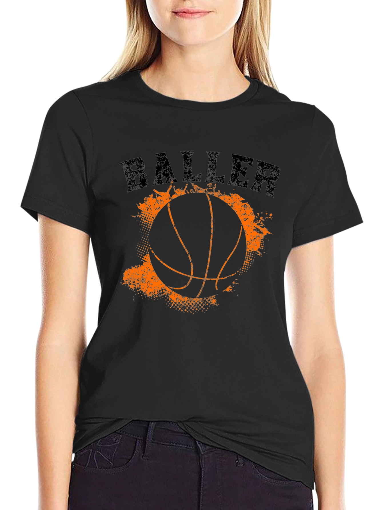 Baller Graphic Tee - Basketball T-Shirt