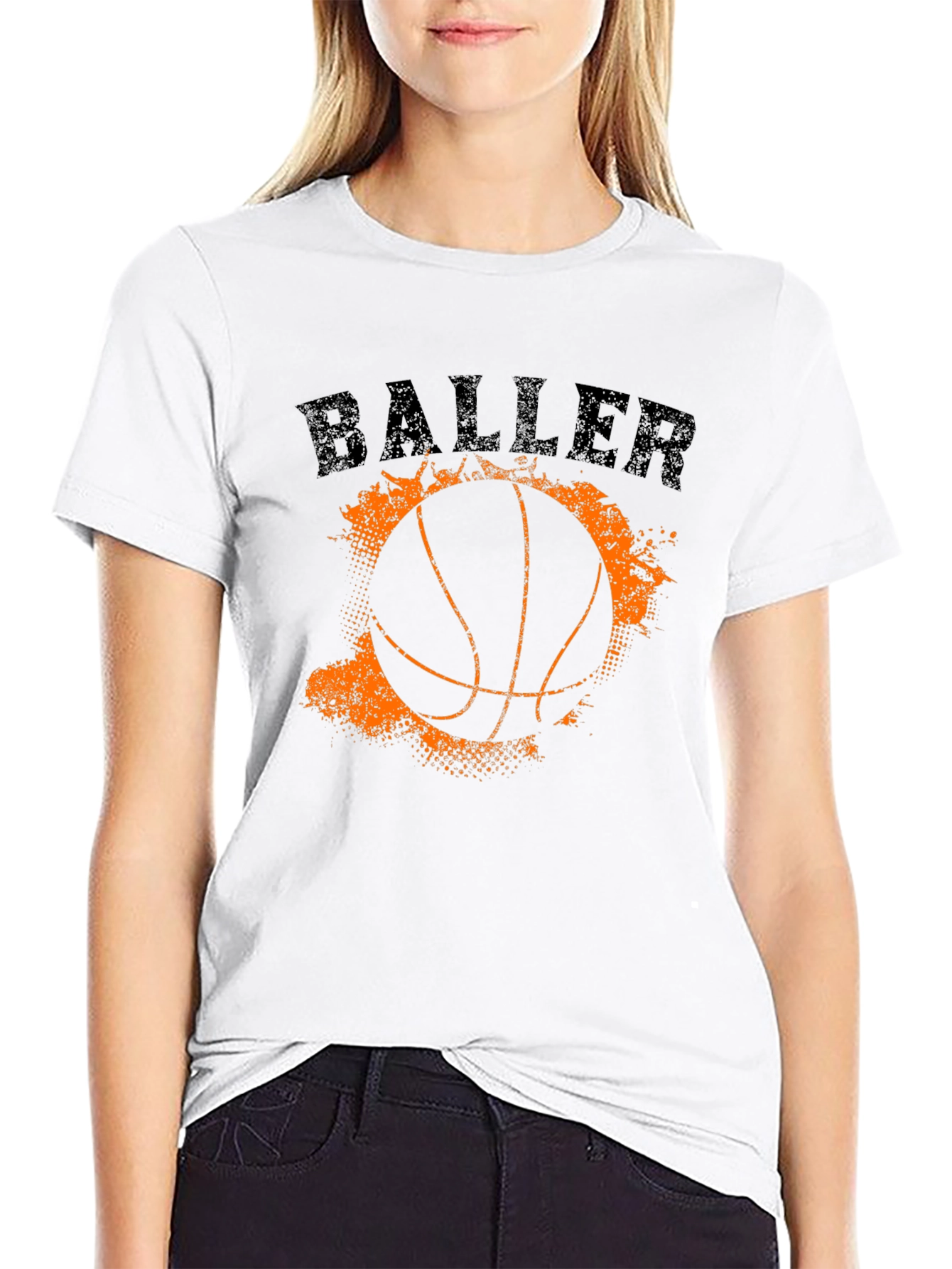 Baller Graphic Tee - Basketball T-Shirt