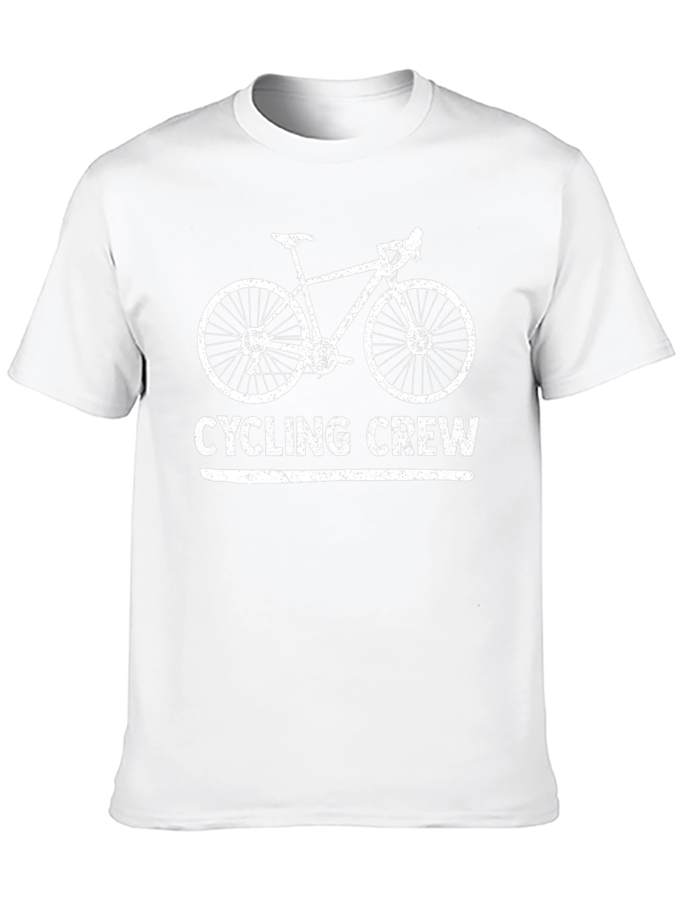 Cycling Crew Black Graphic T-Shirt