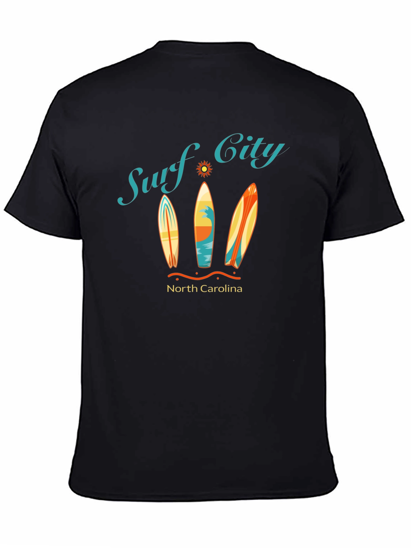 Surf City North Carolina Graphic T-Shirt