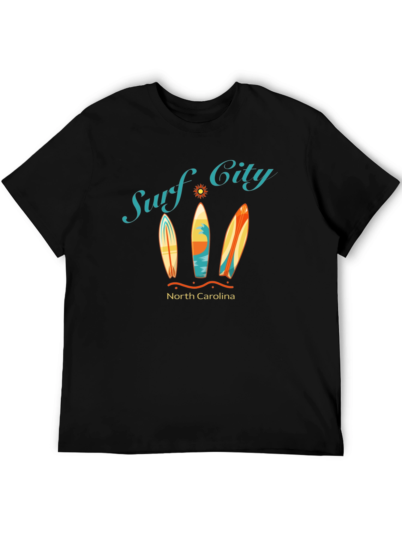 Surf City North Carolina Graphic T-Shirt