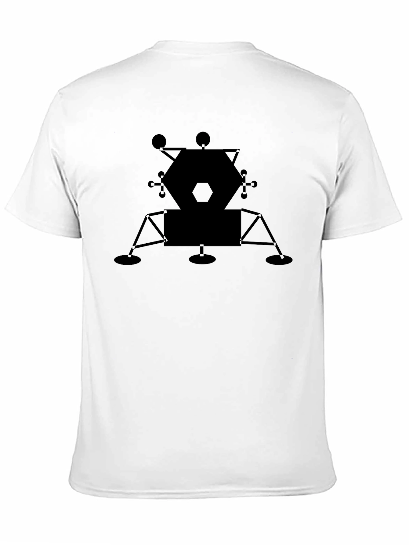 Lunar Lander T-Shirt - Retro Space Exploration Tee