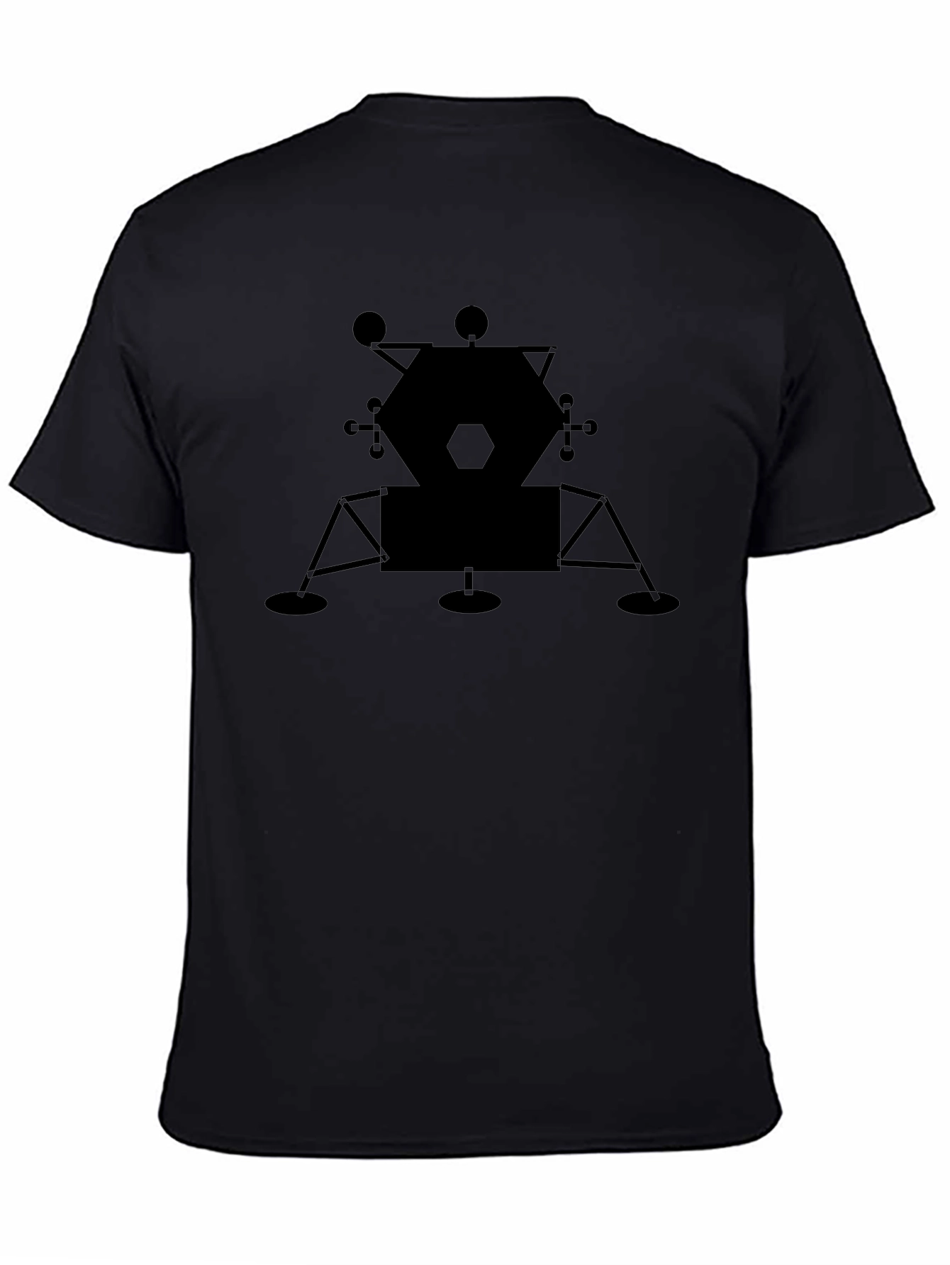 Lunar Lander T-Shirt - Retro Space Exploration Tee