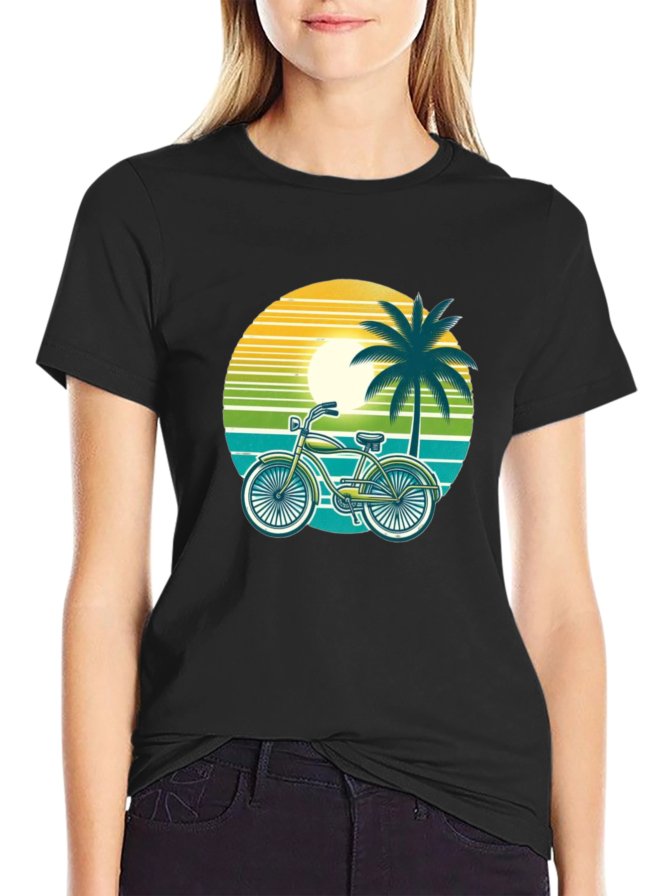 Retro Beach Cruiser Graphic Tee