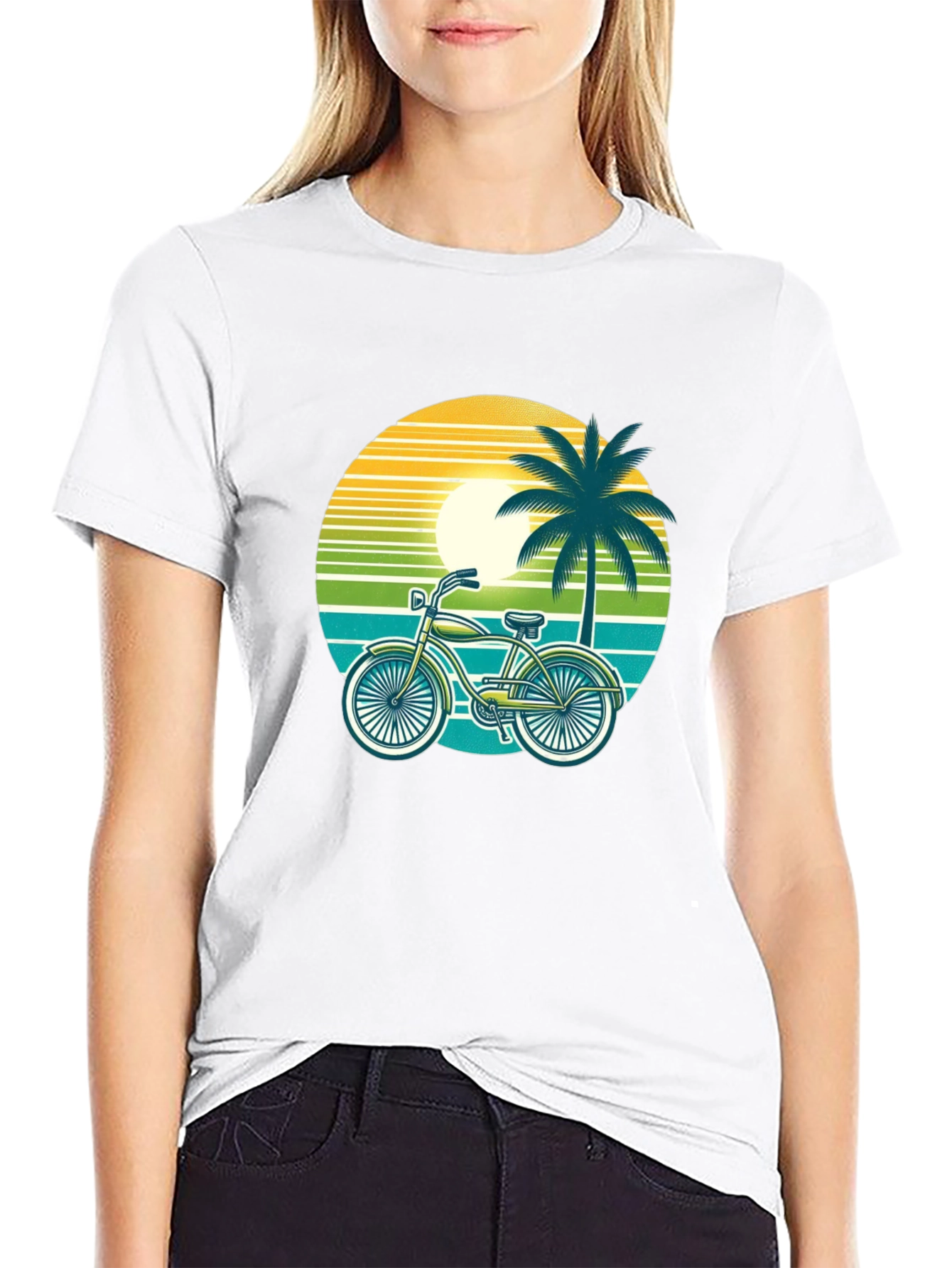 Retro Beach Cruiser Graphic Tee