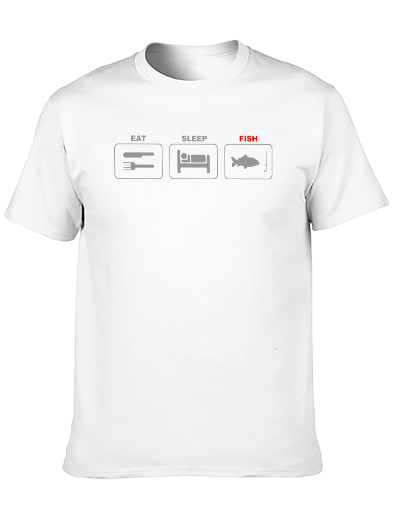 Eat Sleep Fish T-Shirt - Fishermans Essential
