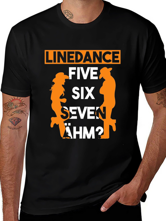 Line Dance T-Shirt: Five Six Seven ÄHM?