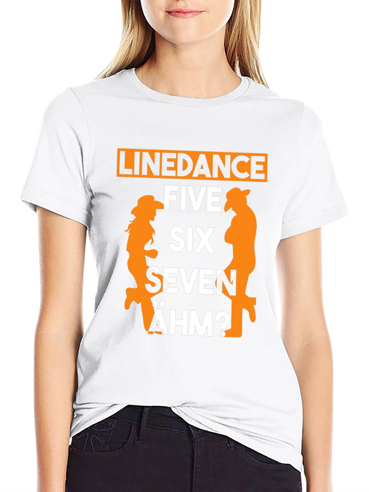 Line Dance T-Shirt: Five Six Seven ÄHM?