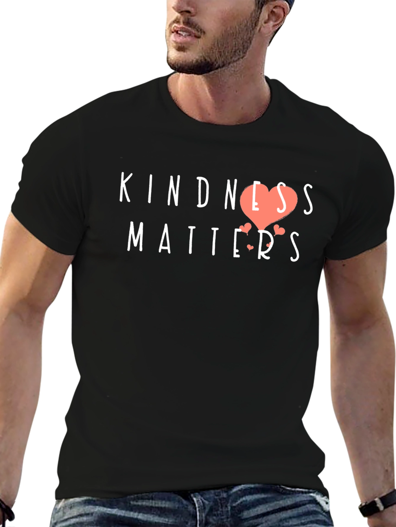 Kindness Matters Graphic Tee - Stylish & Meaningful