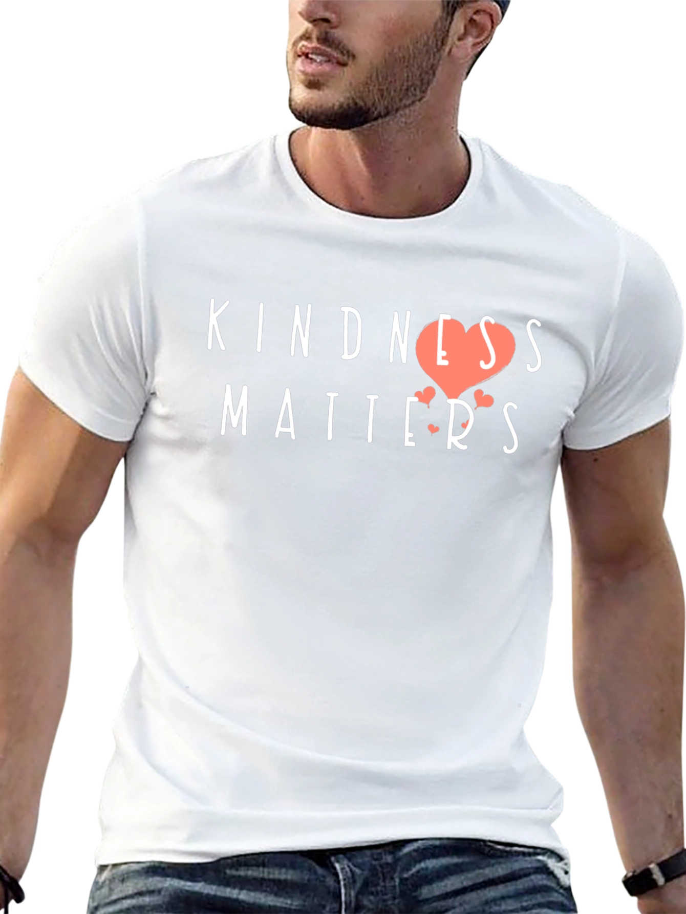Kindness Matters Graphic Tee - Stylish & Meaningful