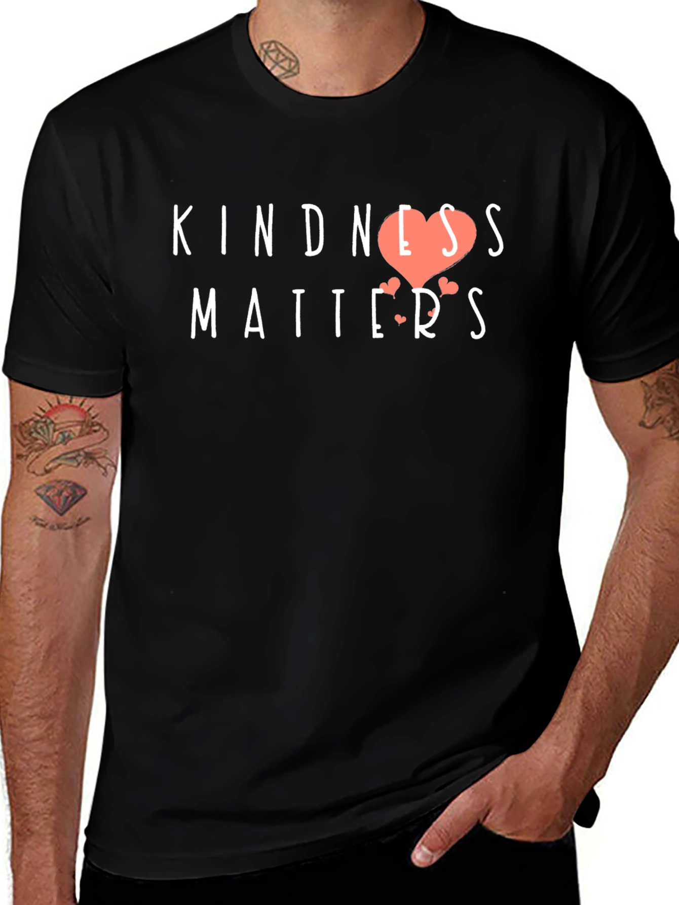 Kindness Matters Graphic Tee - Stylish & Meaningful