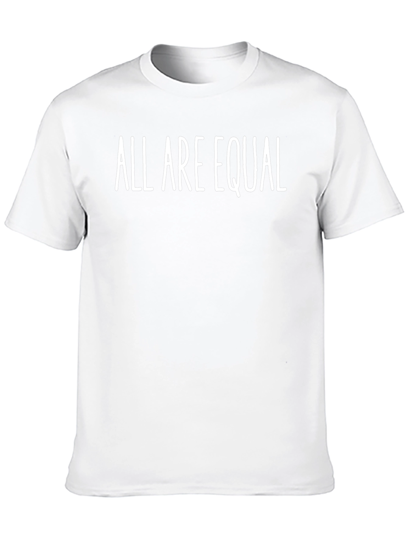 All Are Equal Black Graphic Tee