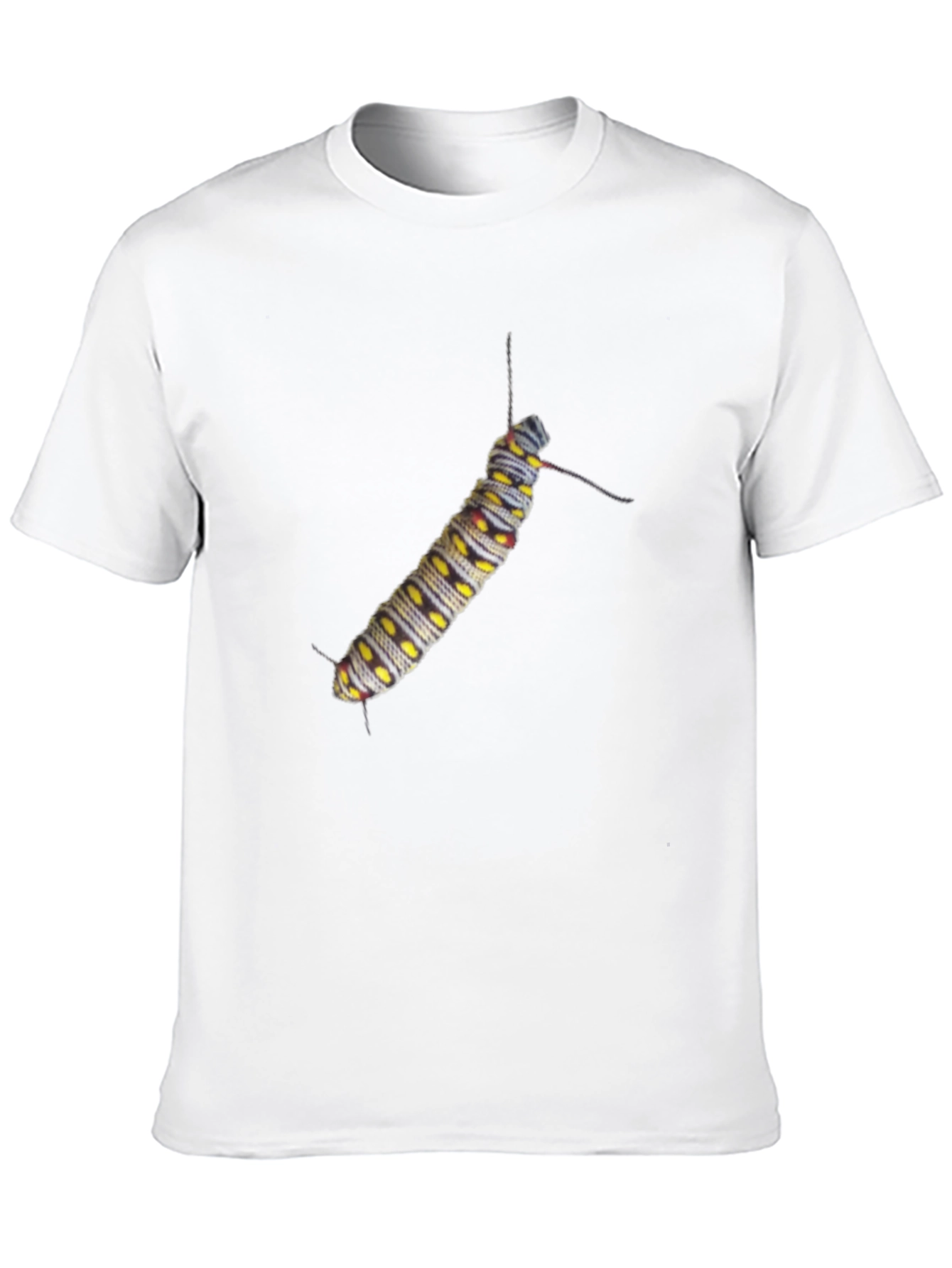 Caterpillar Graphic Tee - Black Cotton T-Shirt