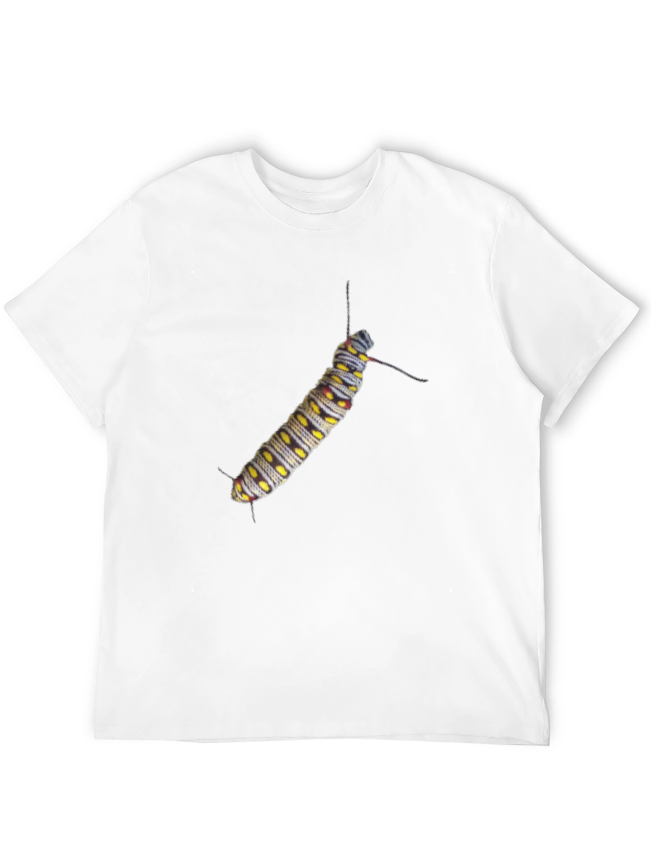 Caterpillar Graphic Tee - Black Cotton T-Shirt
