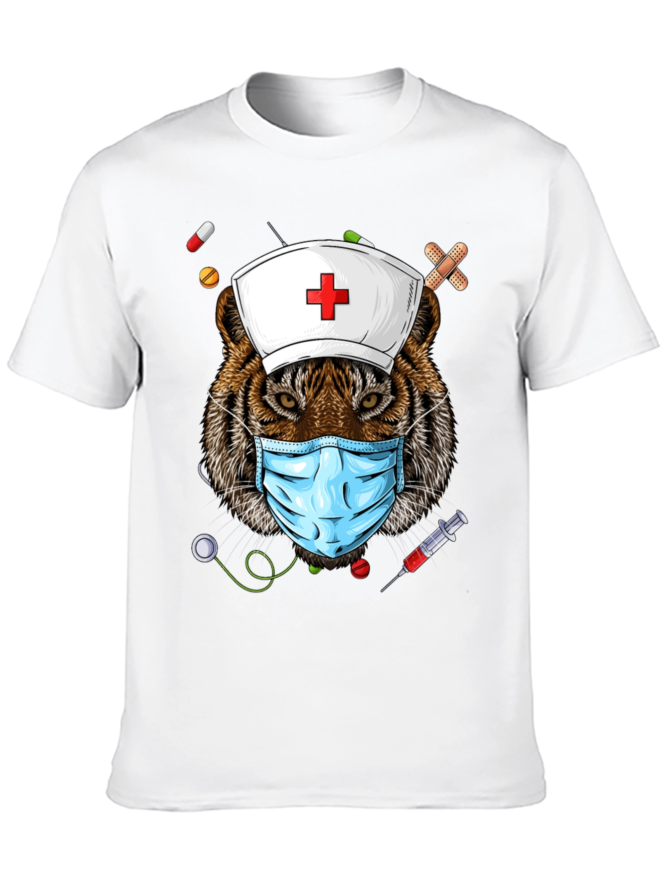 Tiger Nurse T-Shirt: A Fun Unique Design