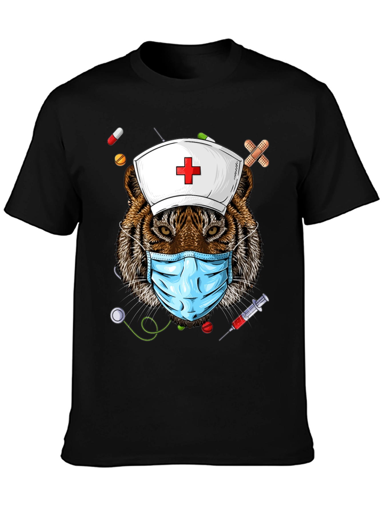 Tiger Nurse T-Shirt: A Fun Unique Design