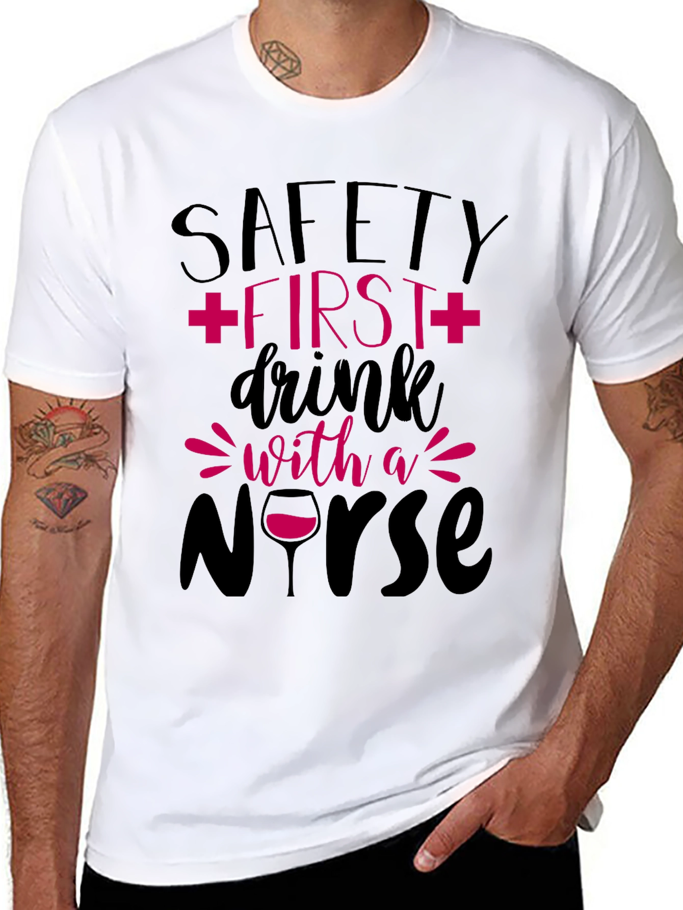 Safety First Nurse T-Shirt