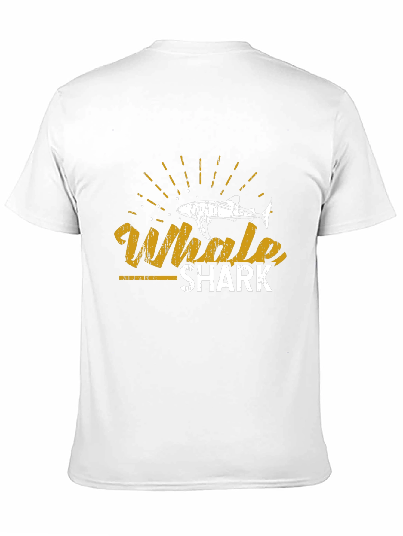 Whale Shark Graphic Tee - Stylish Black T-Shirt