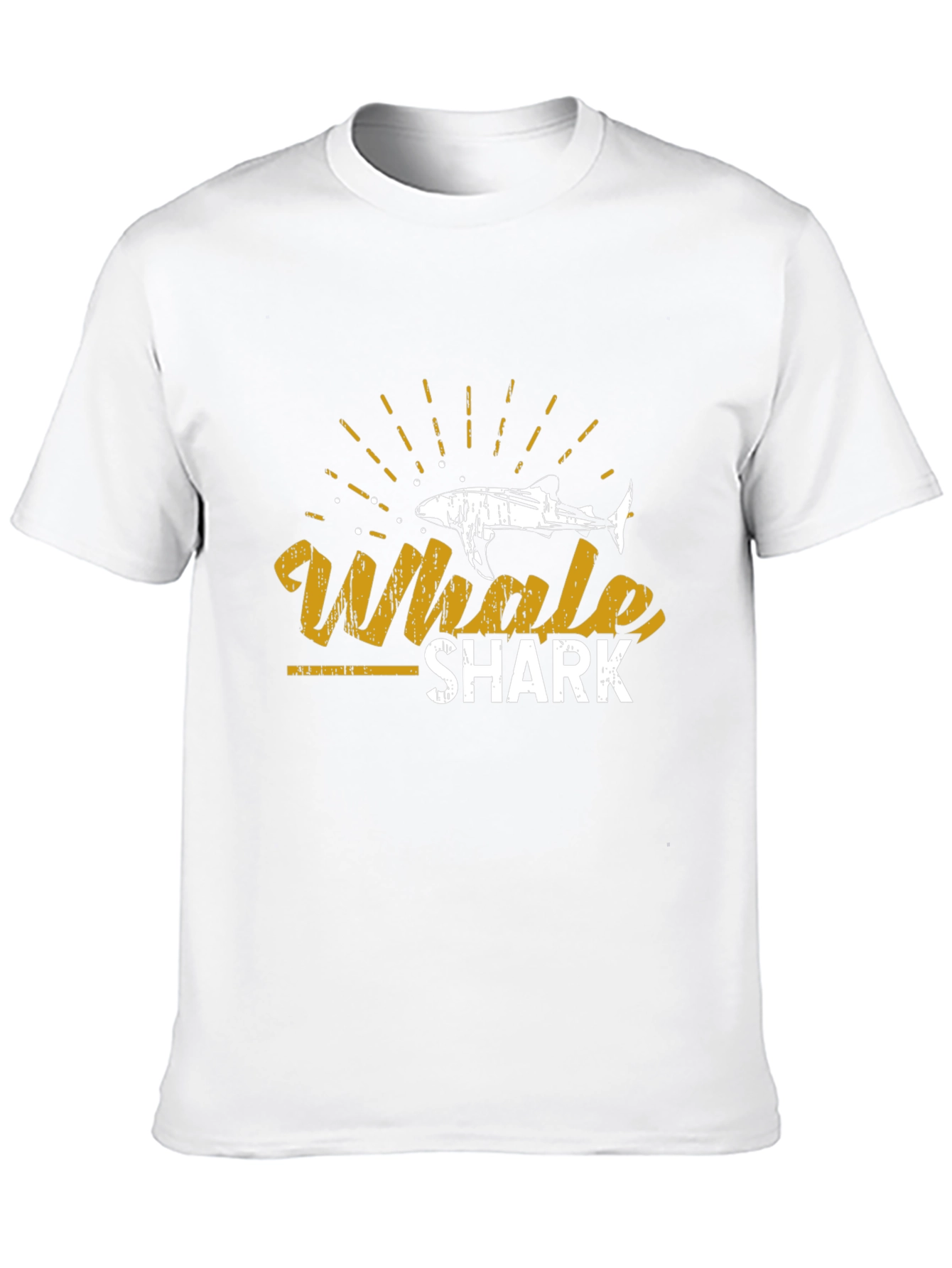 Whale Shark Graphic Tee - Stylish Black T-Shirt